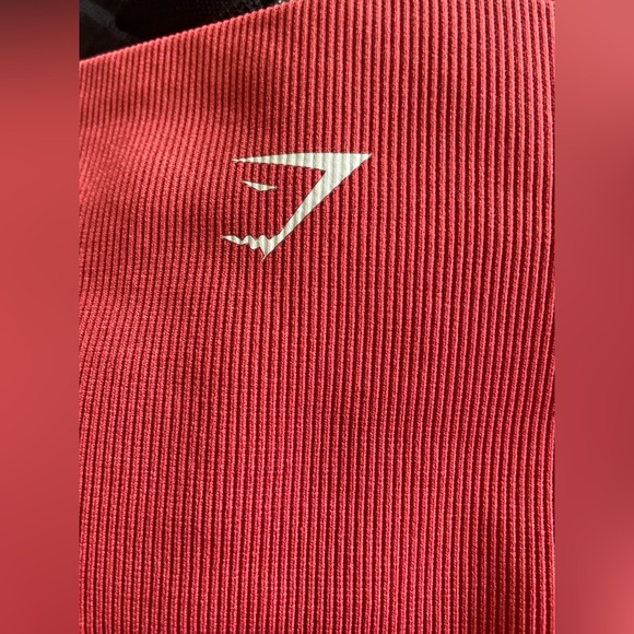 Gymshark Vibrant Red Leggings - Picture 10 of 11
